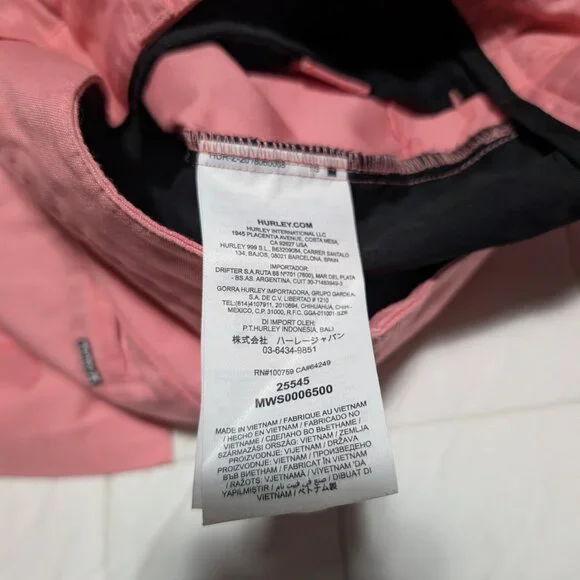 Men's Hurley flat front shorts 7" inseam - Picture 4 of 7